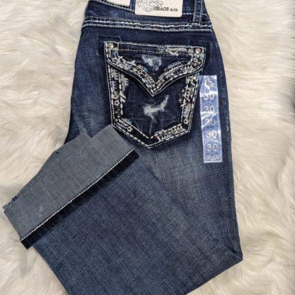 Grace in LA Capri Jeans New with tags